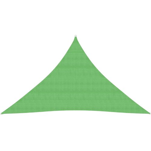vidaXL Senčno jadro 160 g/m² svetlo zeleno 3x3x4,2 m HDPE Cene
