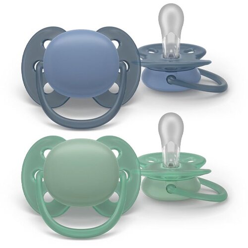 Philips Avent Varalica Soft 6-18M 2Kom Blue/Green Cene