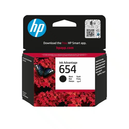 HP 654 Kertridž Original (Crni, Black) - 7FP39UE Slike