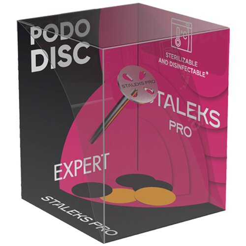  Nastavak za pedikerski brusni papir Staleks Expert Podo Disk XS &amp;ndash; 10 mm (Outlet) Slike