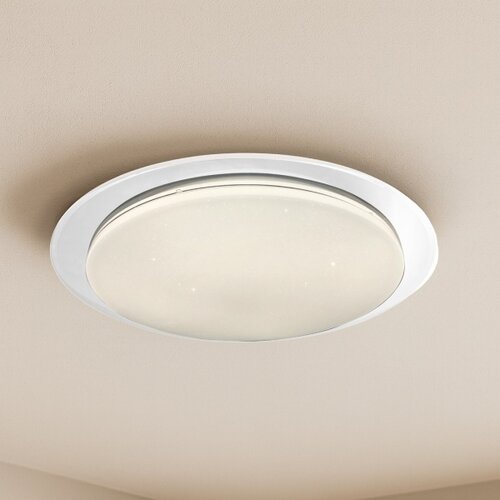  LED prigu&amp;scaron;iva plafonska svetiljka SONIC LED/35W/230V 3000-6000K prečnik 45 cm bela + daljinski upravljač Slike