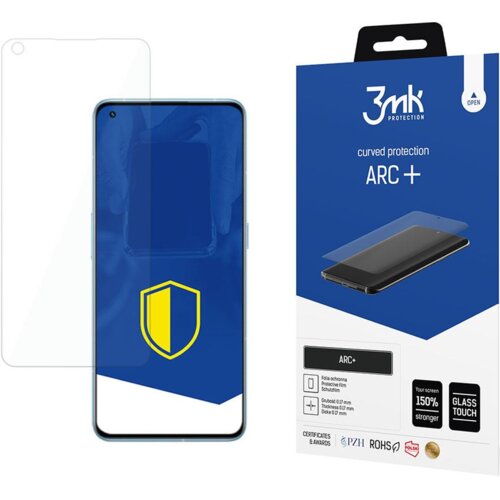 3mk OVITEK ZA TELEFON REALME GT 2 PRO ARC+ ZASLON IZ KALJENEGA STEKLA, (22000482) Slike