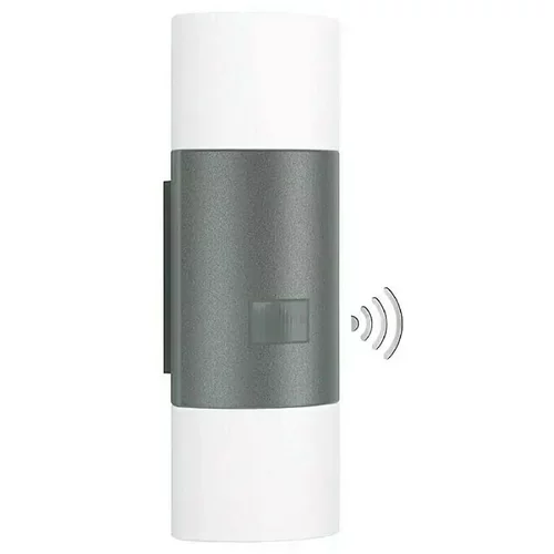 Steinel LED vanjska svjetiljka sa senzorom pokreta L910 (9,8 W, D x Š x V: 8 x 8,5 x 23,5 cm, Antracit, Bijele boje, Topla bijela)