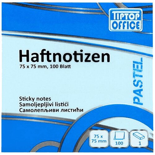 TIP Spirit: Pastelno plavi samoljepljivi blokić 75x75mm Cijene
