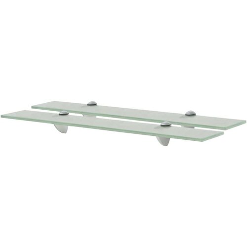  Zidne police 2 kom staklene 60 x 10 cm 8 mm Cijene