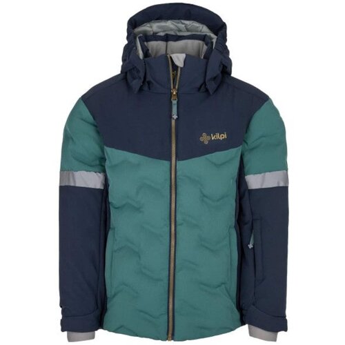 Kilpi Boys ski jacket TEDDY-JB DARK GREEN Slike