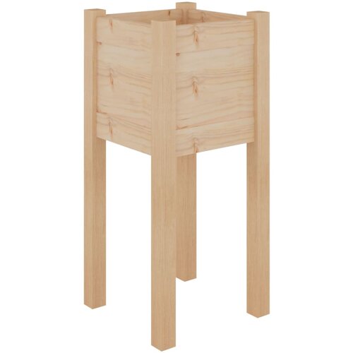 Maison Chic Vrtno cvetlično korito - Cvetlični Lonec 31x31x70 cm trdna borovina, (21789627) Cene