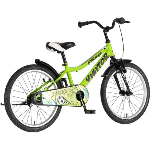 Visitor bicikl kids striker 20&amp;quot; 10&amp;quot; v-brake kontra 115-135cm (20&amp;quot;) zeleni neon 1203161 Slike