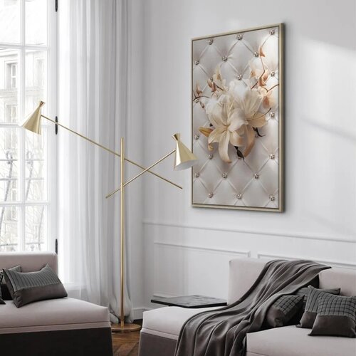  Slika - Diamond Lilies (1 Part) Vertical 40x60 Cijene