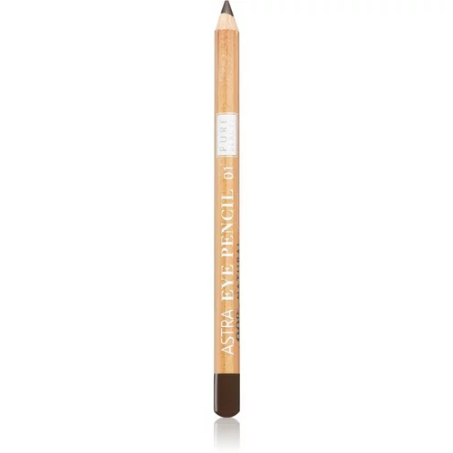 Astra Make-up Pure Beauty Eye Pencil olovka za oči Kajal nijansa 02 Brown 1,1 g