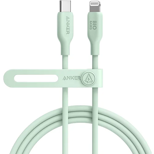 Anker 541 BIO USBC-LTG 1,8m kabel zelen