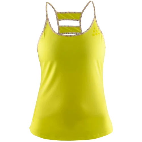 Craft Women's Breakaway Green Tank Top, L