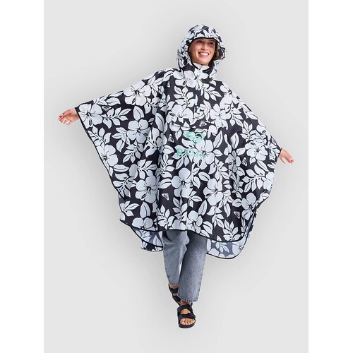 Roxy Midnight Rain Surf poncho anthracite the big mo Cene