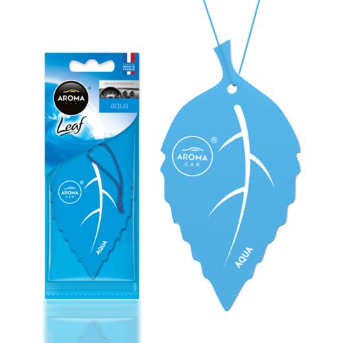  MIRIS ZA AUTO AROMA CAR LEAF AQUA Slike