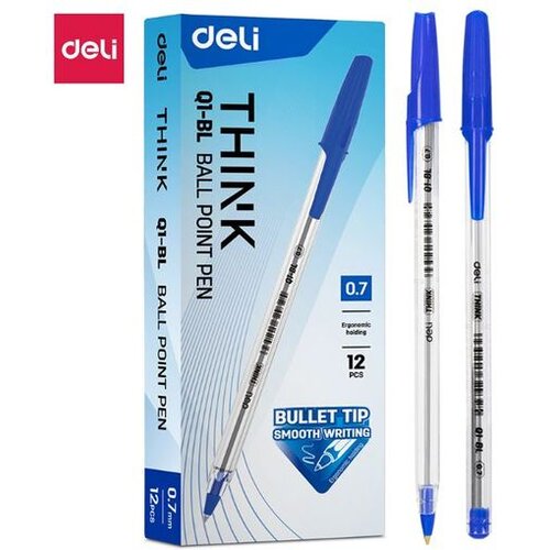 Deli Hemijska olovka EQ1 0,7mm EQ1-Bl Cene