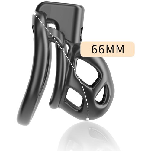 Sevanda Naja-Cobra Chastity Cage Black XS Cene