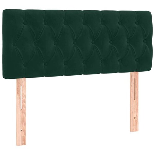 Box spring krevet s madracem tamnozeleni 90x190 cm bar&amp;scaron;unasti Slike