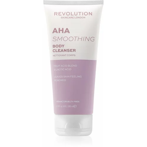 Revolution Body AHA (Smoothing) čistilni gel za prhanje z AHA 200 ml