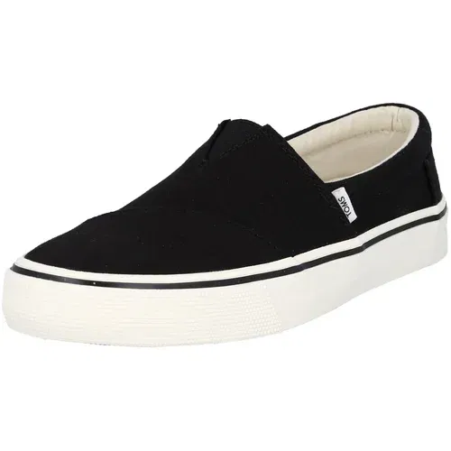 Toms Slip On tenisice 'ALPARGATA' crna / bijela