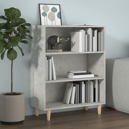 vidaXL komoda siva boja betona 69,5x32,5x90 cm od konstruiranog drva Cene