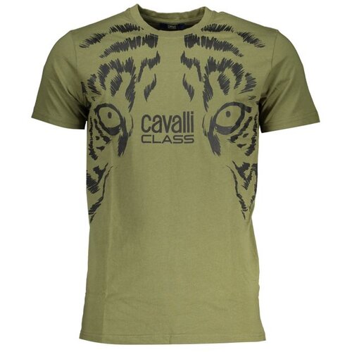 Cavalli Class Zelena Mu&scaron;ka Majica Kratkih Rukava Cijene