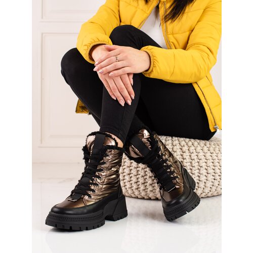 SHELOVET Women&amp;#039;s snow boots on the platform Slike