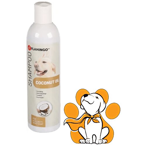 Flamingo šampon Za Pse, 300ml, Kokosovo Ulje Za Baršunastu i Svilenu Dlaku Cene
