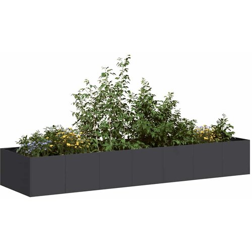  Sadilica crna 280x80x40 cm od čelika Cene