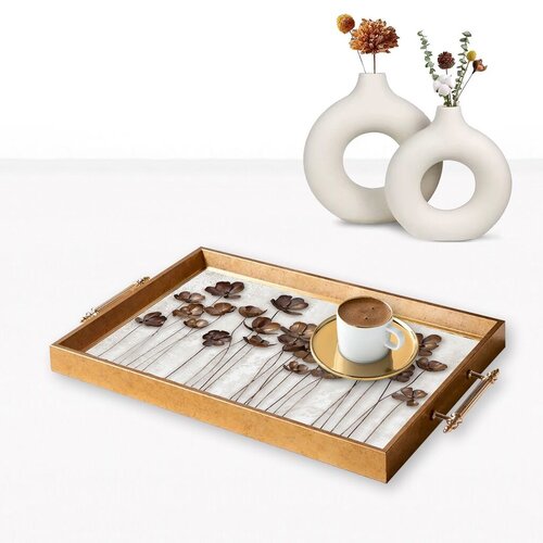 Aberto Design Poslužavnik TPEA9861 50 x 29 x 3.5 cm, Šareni Cene