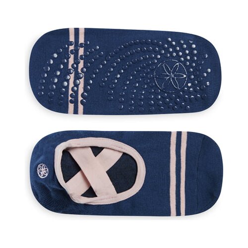 GAIAM GRIPPY joga nogavice Ballet Art, modra Cene