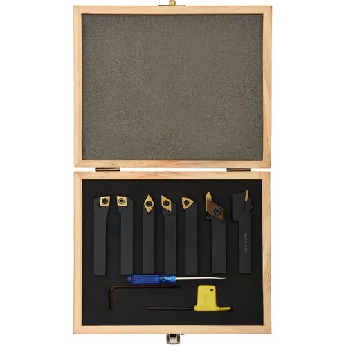  12-dijelni set izmjenjivih alata za tokarenje 12 x 12 mm 80 mm Slike