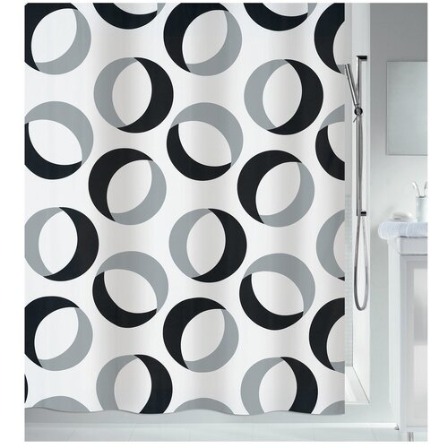 Spirella Tu&amp;scaron; zavjesa 180x200 cm Rings &amp;ndash; Slike
