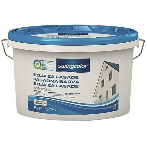 SWINGCOLOR Boja za fasadu (Bijele boje, 5 l, Mat) Cijene