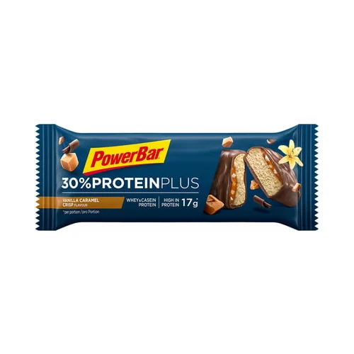 PowerBar 30% Protein Plus tablica - Karamela-Vanilija krisp