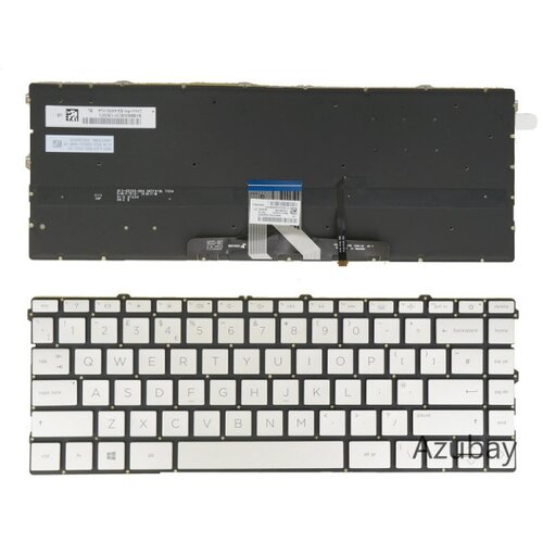 XRT POWER tastatura za laptop hp pavilion X360 14-EK 14-EC veliki enter sa pozadinskim osvetljenjem, srebrna Cene