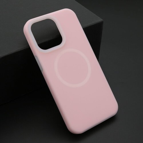 Maska pastel color magsafe za iphone 15 pro max/ roze Slike