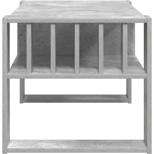  Kava Stol Betonski sivi 92 x 49,5 x 45 cm Konstruirano drvo Slike