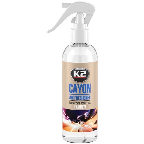 K2 Cayon osveživač vazduha 250 ml, miris Fahren Slike