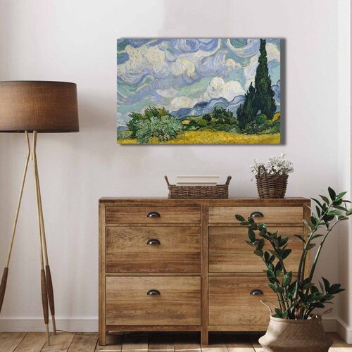 WALLXPERT Multikolorna Dekorativna Platna Slika - Vincent van Gogh Cene