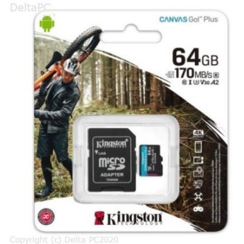 MEM SD MICRO 64GB CanvasGoPlus ADP Slike