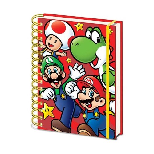 Pyramid International Super Mario (Core Run) A5 Wiro Notebook ( 066907 ) Cene