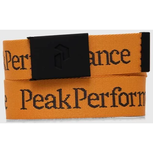 Peak Performance Pas oranžna barva