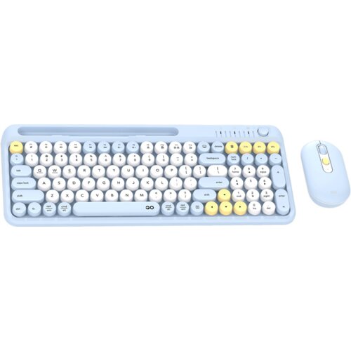 Combo mis tastatura wireless Fantech WK-899 GO mochi101 plava Slike