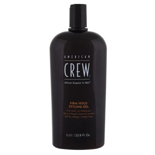 American Crew Style Firm Hold Styling Gel gel za lase za močno učvrstitvijo 1000 ml za moške