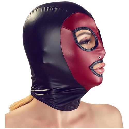 Bad Kitty Head Mask 2493110 Black-Red Slike