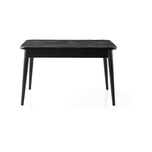 Hanah home Trpezarijski sto Crea - 2941, 130x75x80 cm, Crni Slike