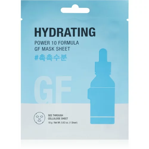 It'S Skin Power 10 Formula GF Effector vlažilna tekstilna maska za suho kožo 20 g