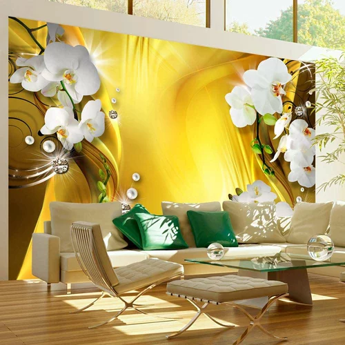  tapeta - Orchid in Gold 200x140