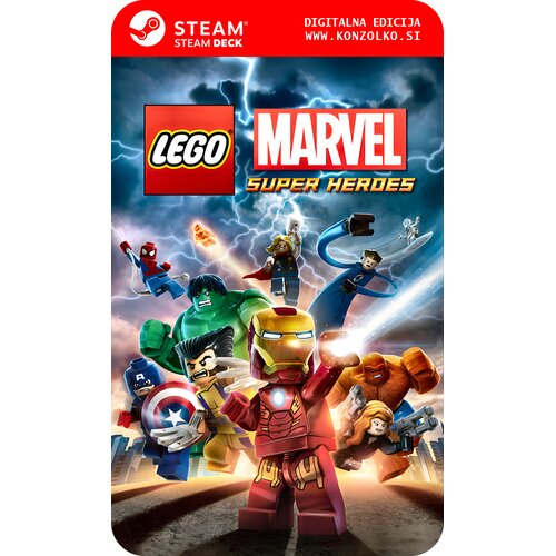 Lego Marvel Super Heroes - Steam koda brez &scaron;katlice (WINDOWS PC | STEAM DECK) Cene