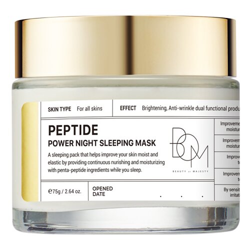 BOM Peptide Power Night Sleeping Mask 75g Cene